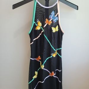 VTG 90s Butterfly Maxi Dress 🦋